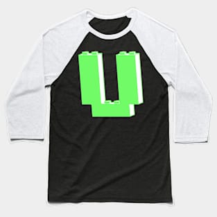 THE LETTER U Baseball T-Shirt